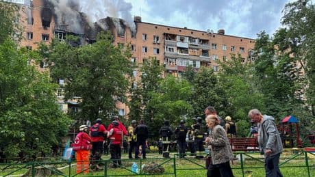 Grote Russische aanval op Charkiv: drie doden, zeventien gewonden