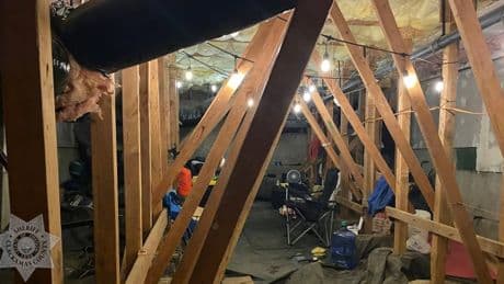 Man found living inside of crawlspace in Oregon home - and as cops discover makeshift bed and meth