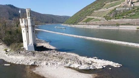 Wetter: Wasserstände am Rhein nach Regen wieder etwas höher