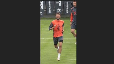 Huch! - Müller plötzlich wieder an der Säbener Straße