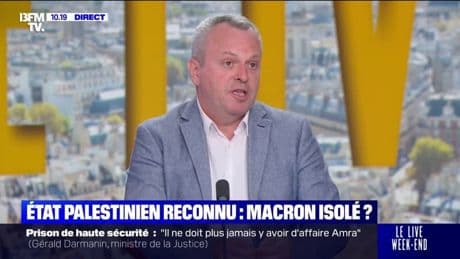 "Dire que la déclaration d'Emmanuel Macron reviendrait à une reconnaissance du Hamas, c'est un raccourci", assure Martin Garagnon (Renaissance)
