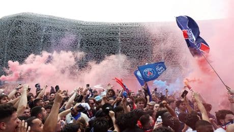 French Open players put off by fireworks as PSG fans build up to Champions League final