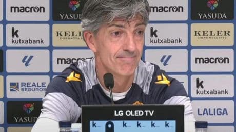 Imanol, tras alabar la filosofía del Athletic: «Pido perdón porque el que tiene boca se equivoca»