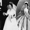 The unexpected designer of Princess Margaret's wedding dress - and the truth behind Queen Elizabeth's scowl