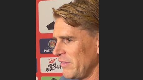 Mixed Zone - Freund über Palhinha