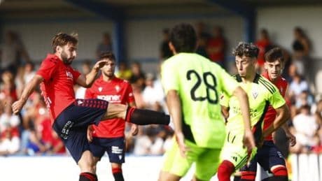 3-0: Alessio Lisci sonríe por primera vez en el banquillo de Osasuna