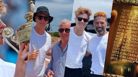 Sinner in vacanza, ecco dove: pizzicato dai social, Jannik &egrave; in Italia dopo il trionfo a Wimbledon