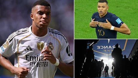 French police 'launch probe into Kylian Mbappe over £156,000 payments to officers'... with Real Madrid star 'ready to answer questions'