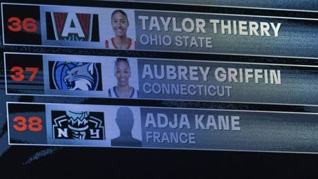 Liberty take Adja Kane with only  — and last  — pick of WNBA draft