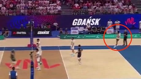 Mit fast 130 Km/h! - Hier ballert ein Volleyballer den Landes-Rekord