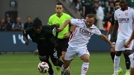 Kocaelispor-Samsunspor maçında penaltı VAR'dan döndü: Sana helal olsun!