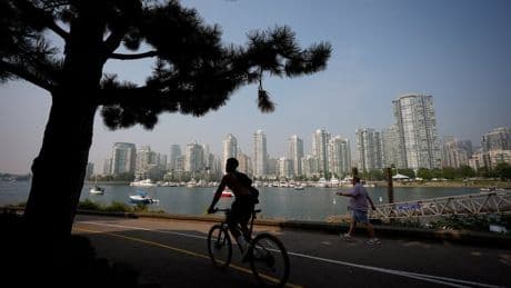 Air quality warning remains in place across most of B.C. due to wildfire smoke