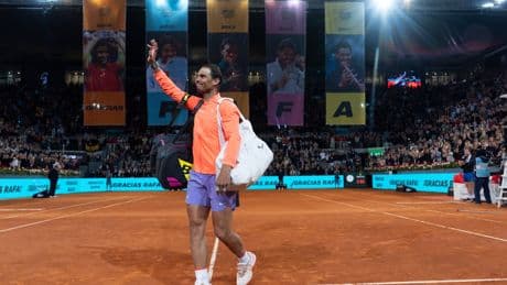 Hasta siempre, Rafa: así fue su despedida más emotiva en el Mutua Madrid Open