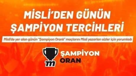 Avrupa ve Konferans Ligi’nde Yarı Final Heyecanı Başlıyor! Misli’den Günün Şampiyon Tercihleri…