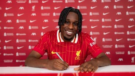 Jeremie Frimpong makes promise to Liverpool fans after club announce £29.5m signing