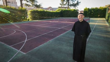 Bis kurz vors Konklave - Der Papst spielt jeden Sonntag Tennis
