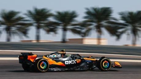 Norris empieza dominando en Bahrein