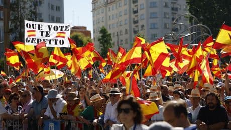 El PP vuelve hoy a la calle para exigir elecciones anticipadas a Sánchez