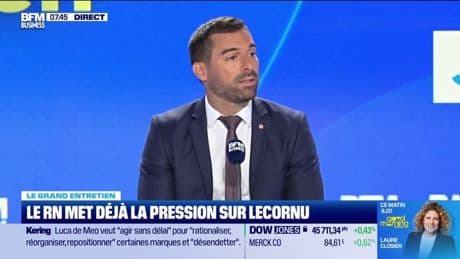 Sébastien Lecornu: "Le problème c'est la politique qu'il va mener" réagit Julien Odoul