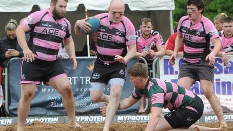 Family ticket up for grabs in Ayr RFC beach rugby weekend of fun