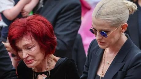 Sharon and Kelly Osbourne’s poignant nods to Ozzy at funeral farewell to icon