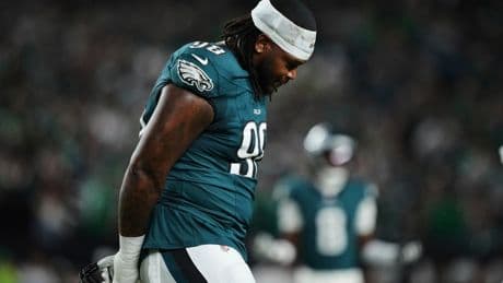 Eagles' Jalen Carter ejected for spitting on Cowboys' Dak Prescott