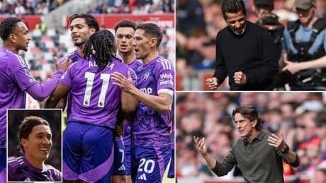 Brentford 2-3 Fulham: Substitutes net twice in TWO minutes to complete stunning turnaround for the visitors - as Marco Silva's side come from behind to win five-goal thriller