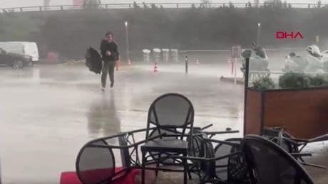 Ankara'da sağanak etkili oldu