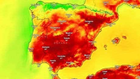 Llegan más calor y tormentas en las próximas horas: estas son las provincias en alerta y zonas que alcanzarán 40ºC