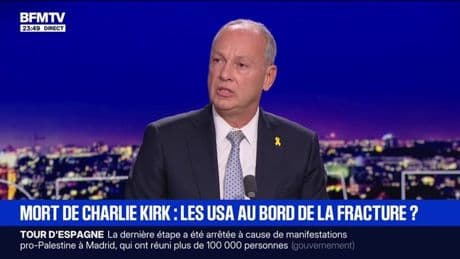 Messages anti-Charlie Kirk: pour Philippe Karsenty, porte-parole du comité (Trump France), "c'est de l'apologie du terrorisme"