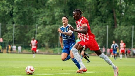 El gol de Dawda pone en ventaja al Girona B