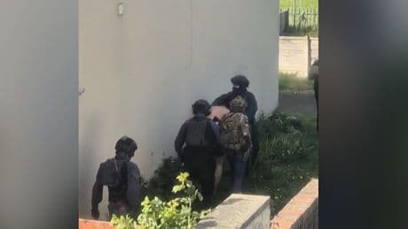 Watch: Armed police in Rochdale as eight arrested in two anti-terror operations