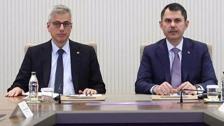 Bakan Memişoğlu ve Bakan Kurum istişare toplantısında bir araya geldi
