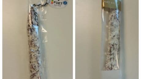 Alerta alimentaria: Consumo avisa de la presencia de salmonela en un fuet en ocho comunidades