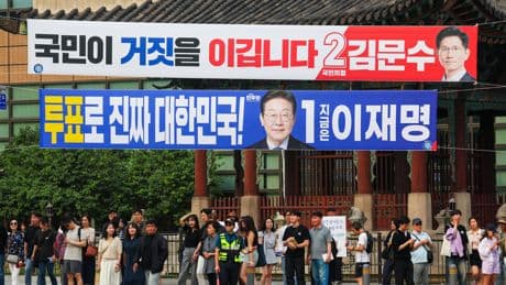 Months after a martial law crisis, South Koreans will elect a new president