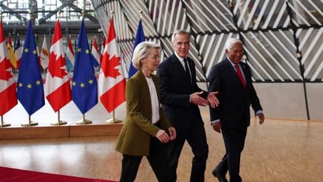 Canada and EU Sign Defense Agreement as Trump Promises to Reduce International Security
