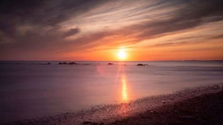 'Deserted' UK beach boasts three-miles of golden sand but getting there isn't easy