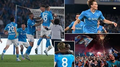 Ex-Man United stars Scott McTominay and Romelu seal Serie A crown for Napoli days after former club's Europa League heartache - and Scotland star named Player of the Season!