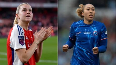 Alessia Russo and Lauren James share top prize as Chelsea dominate 2025 Women’s Football Awards