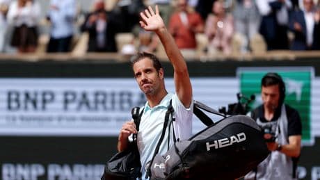 Roland-Garros : «A mes yeux, c’est une fin de rêve», confie Richard Gasquet