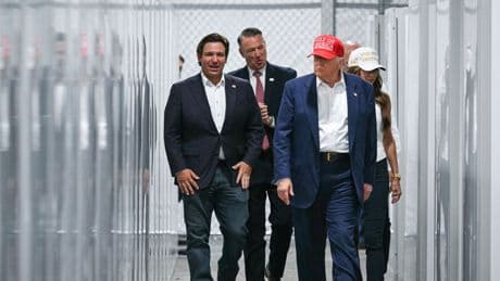 Florida says "Alligator Alcatraz" is temporary. Trump isn't so sure.