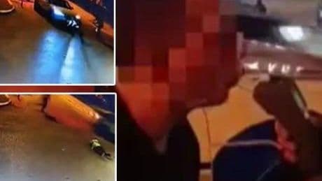 Alkollü sürücü denetimi görünce dehşet saçtı! Polislere çarpıp kaçtı