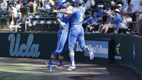 UCLA baseball crushes Fresno State behind 22-hit barrage in NCAA regional opener