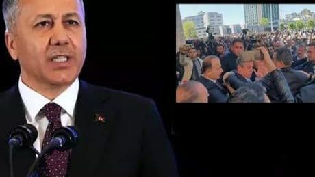 Bakan Yerlikaya'dan Özgür Özel'e saldırıyla ilgili son dakika açıklama! 'Hukuk önünde hak ettiği cezayı alacak'