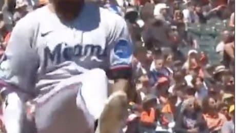 Giants announcer has one word for Marlins’ Dane Myers after wild bat-breaking tantrum