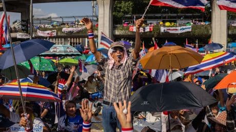 Protesters in Thailand Denounce Prime Minister After Clashes With Cambodia