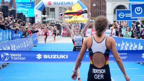 Begeisterung hoch drei! - Triathlon als Olympia-Werbung für Hamburg