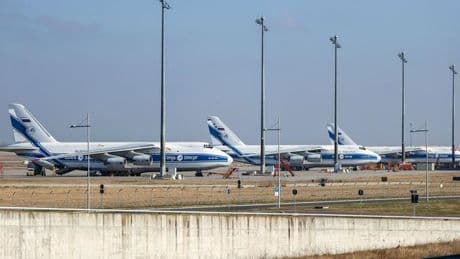 Luftverkehr: Russische Flugzeuge stehen seit 2022 an deutschen Flughäfen