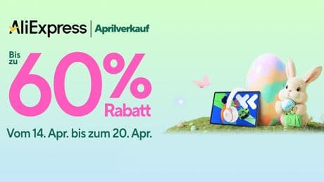 Aprilverkauf bei AliExpress: Rabatte, die das Osternest füllen