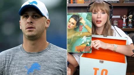 Jared Goff opens up on 'crazy' Taylor Swift shoutout on viral New Heights episode that broke the internet